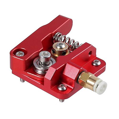 MK8 Alminyum Extruder (1.75mm + Demonte) Krmz