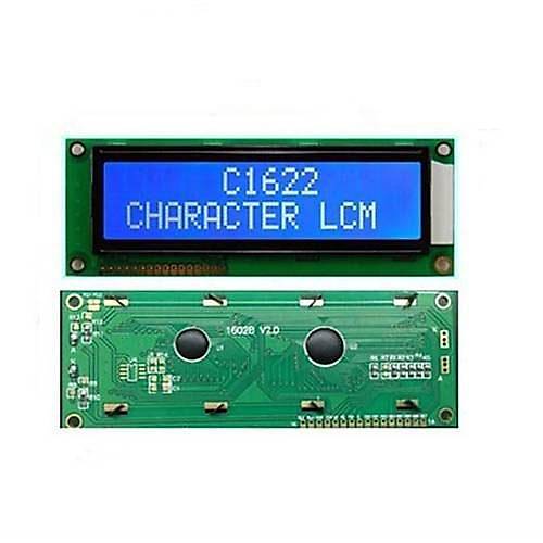 1602B Karakter LCD / Mavi (SPLC780 Chipset)