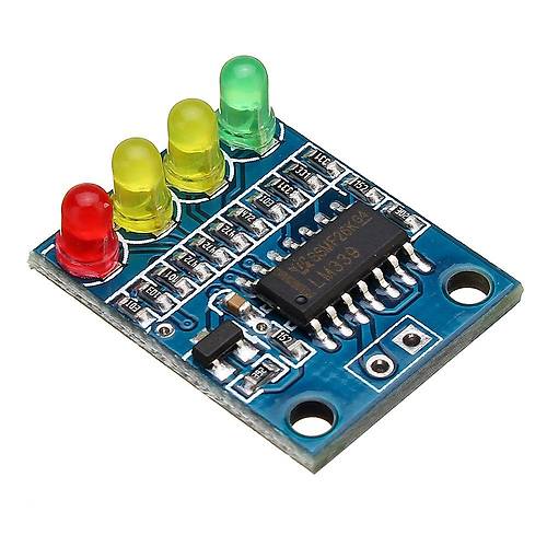 12V Ak / Batarya Seviye Gsterge Modl (LM339)