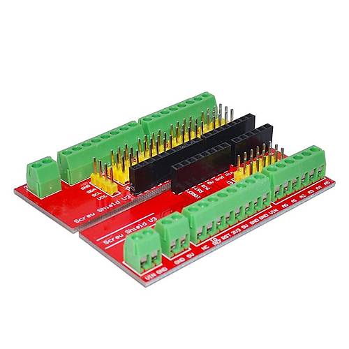 I/O Klemens+ Sensor Shield V3.0 (Arduino  Uyumlu)