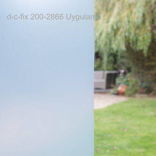 d-c-fix 200-5601 Trasparan Rak Beyaz Cam Vitray Yapkanl Folyo 90cm x 1mt