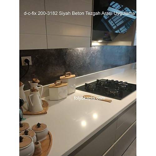 d-c-fix 200-3182 Eskitme Siyah Beton Yapkanl Folyo Uygulama