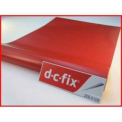 D-c-fix 200-0108 Mat Krmz Yapkanl Folyo 45cm x 1mt
