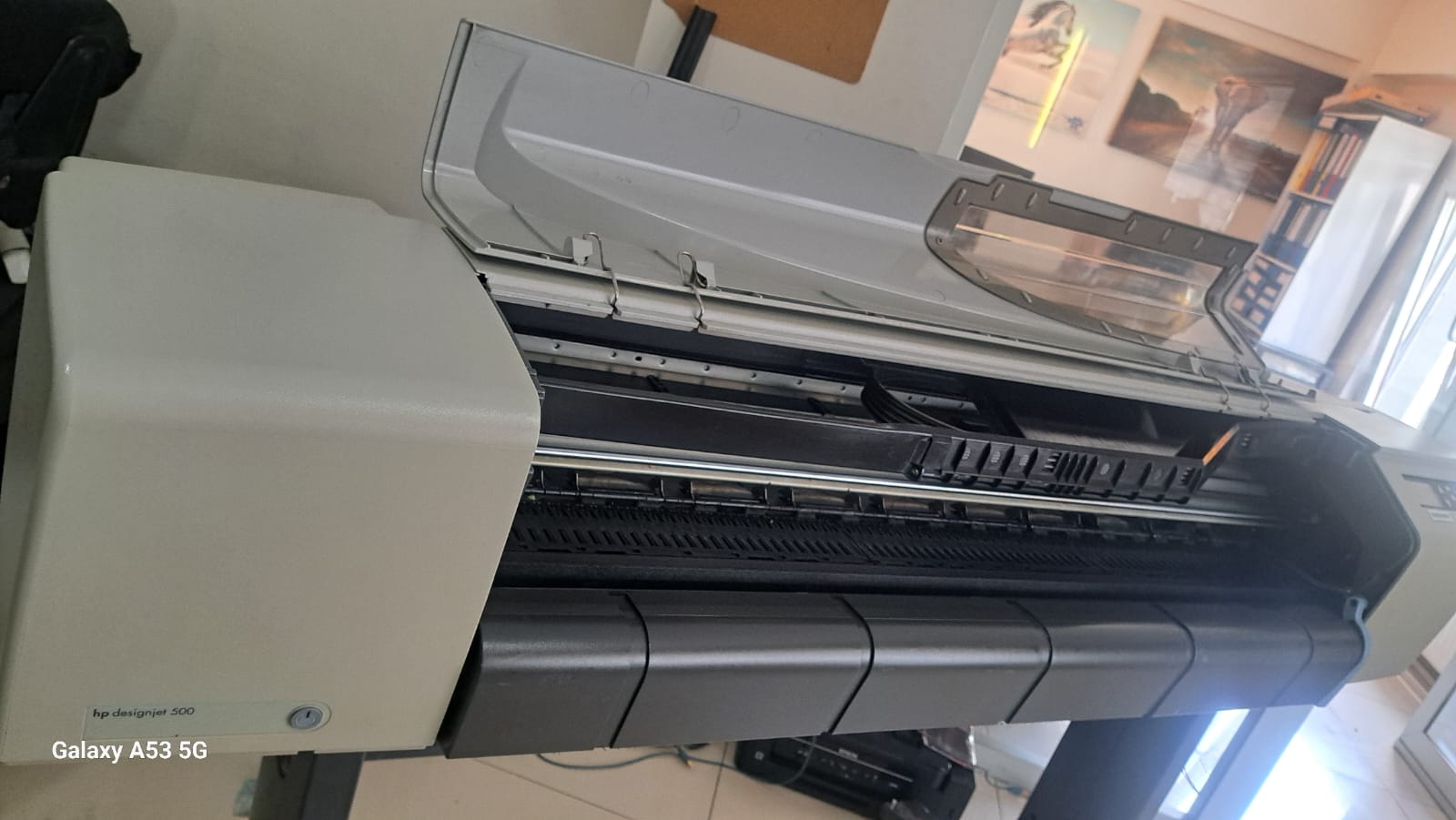 2 el hp des gnjet 500 plotter makinas plottermarketim