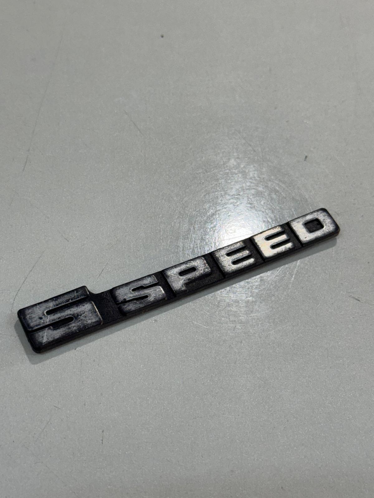 Ford Taunus 5 Speed Yazısı