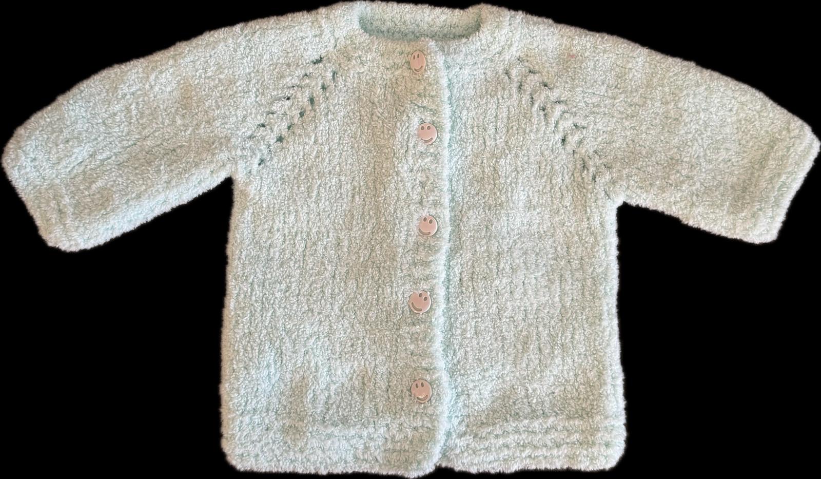 El Örgüsü Bebek Yelek 6 - 9 Aylık