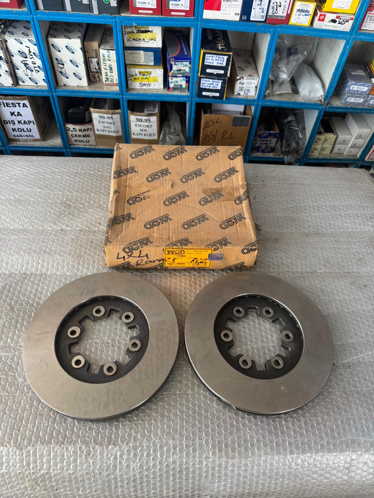 Ford Ranger 4x4 1998-2006 Ön Disk Ayna Takımı Düz Tipi 273 mm  | WOD
