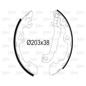 Ford Focus Arka Fren Kampana Balata Takımı 1998-2005 - VALEO