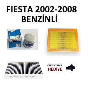 Ford Fiesta 1.25/1.4/1.6 Benzinli Filtre Bak�m Seti 2002-2008