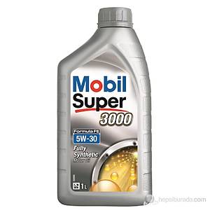 Mobil S�per 3000 X1 F-FE 5W-30 1lt Benzinli Dizel Motor Ya��