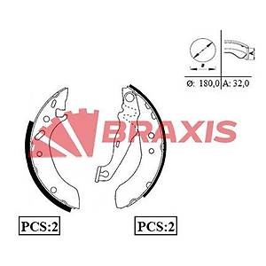 FORD ESCORT CL BALATA FREN ARKA +ABS ( DAR T�P )