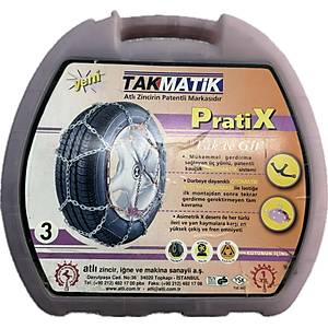 ATLI Zincir Marka TAKMAT�K PratiX 3 Numara Patinaj Zinciri