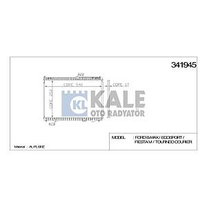 FORD F�ESTA RADYAT�R 1.4 TDC� D�ZEL RADYAT�R  2008> 