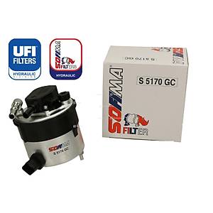 Ford C-Max 1.6 TDCI Mazot Filtresi 2007-2011 - MONTAJ MALI UFI MARKA