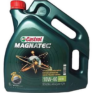 Castrol Magnatec 10W-40 A3/B4 4 Litre Motor Ya�� (Benzin)