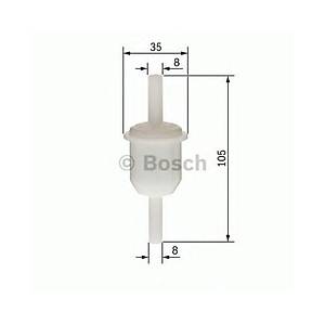 Bosch 0450904058 �effaf Benzin Ara Filtre (K���k Tip) �niversal
