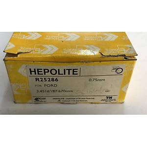 HEPOLITE R25286 FORD CAPRI III, GRANADA, TAUNUS, TAUNUS ྌ, TAUNUS ´80, TRANSIT 1.6 01.70-04.87 MOTOR SEGMANI, SEKMANI 0.75mm