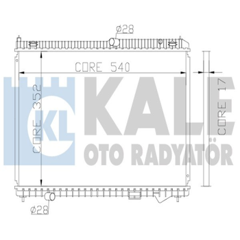 FORD COURIER-15-16-TDCI-RADYATOR-2014-2018-KALE