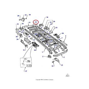 FORD TRANST 15 Arka Travers 1993-2001