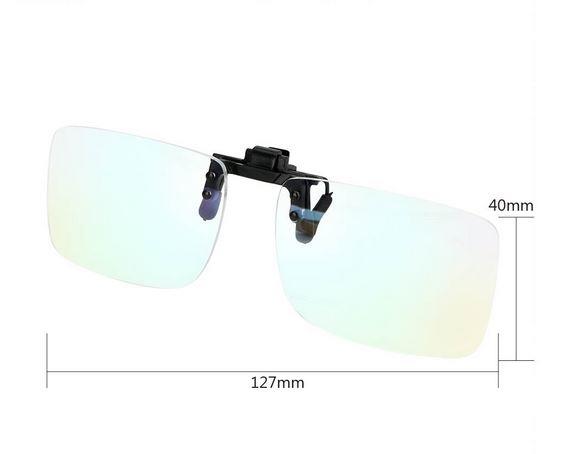 Clip-on Anti-Blueray Reflekte Menteşeli Lens 