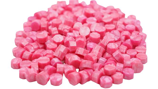 Mühür Mumu 50 Davetiye İçin 150 Boncuk Model: 28 Gül Pembe