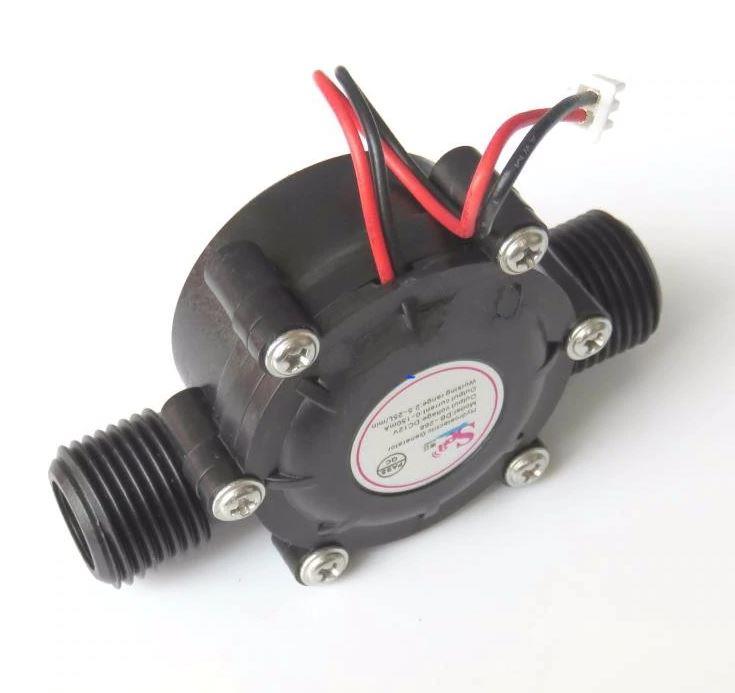 DC 5 V Mikro Su Akış Hidroelektrik Jeneratör Yüksek Güç Üç Fazlı Fırçasız Alternatör
