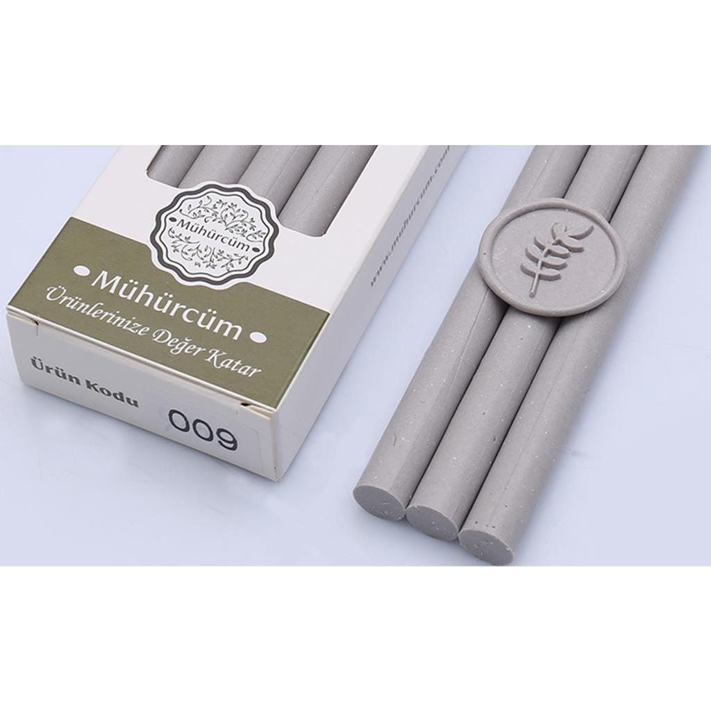 Mühür Mumu Çubuk 11mm x 120mm 10 lu Paket Model No:9 (AÇIK KİL)