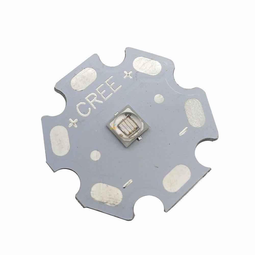 3535 3W UV Led 395-400nm 10-15 lumen 700 mAh 3.2-3.4V 20mm PCB Beyaz Bord