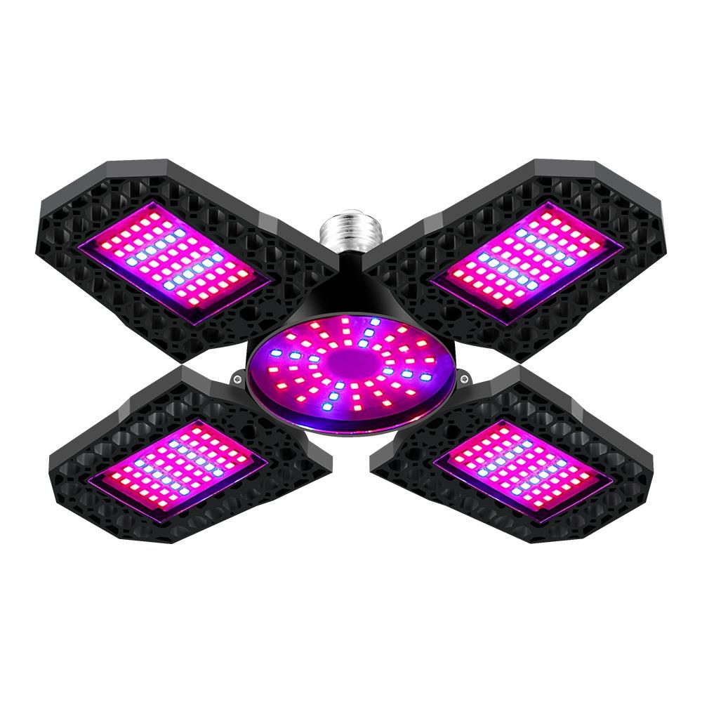 LED Grow Lamba Katlanabilir Tam Spektrumlu Bitki Büyütme İç Mekan 240 Led
