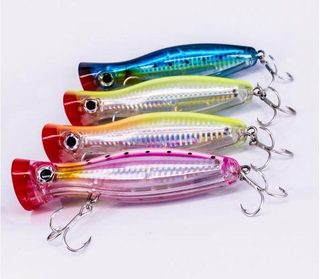 PROFISHER Lüfer Ton Akya Sert Popper Yapay Yem 40 gr 12,5 cm Yüzey