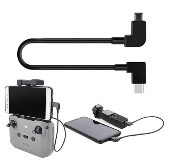 DJI Mavic Air 2 USB Tip C den Android Telefona OTG Veri Kablosu