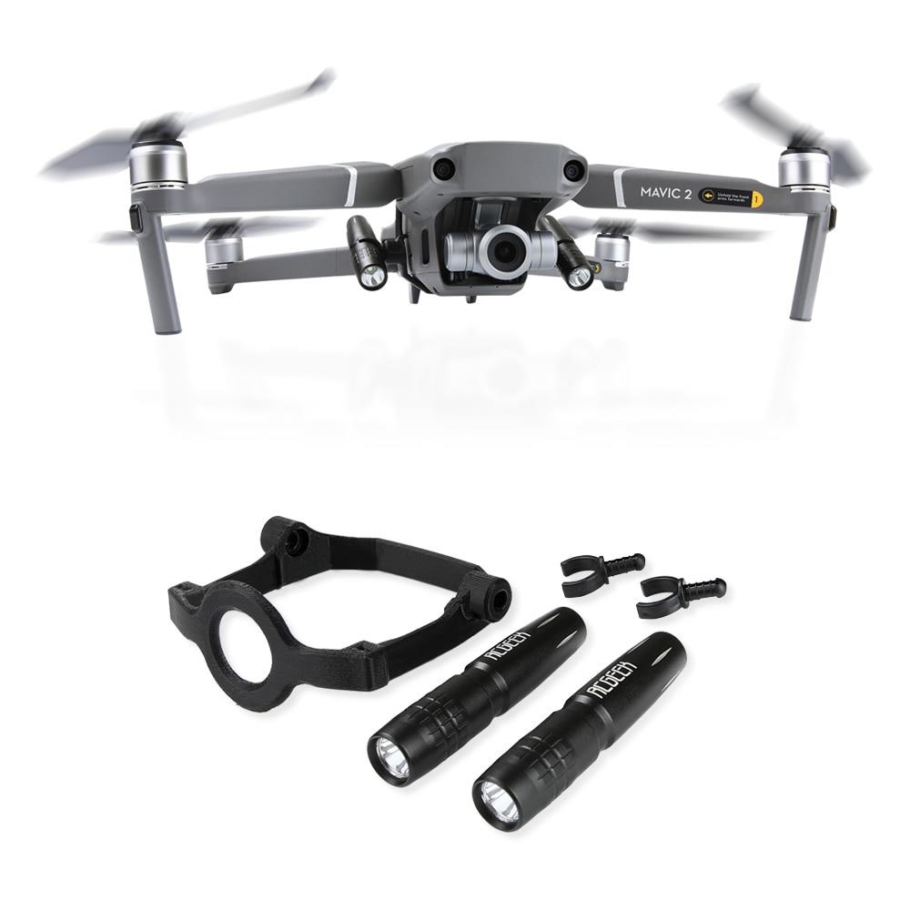 DJI Mavic 2 Zoom LED Gece Uçuş Spot Fener Işıkları Seti