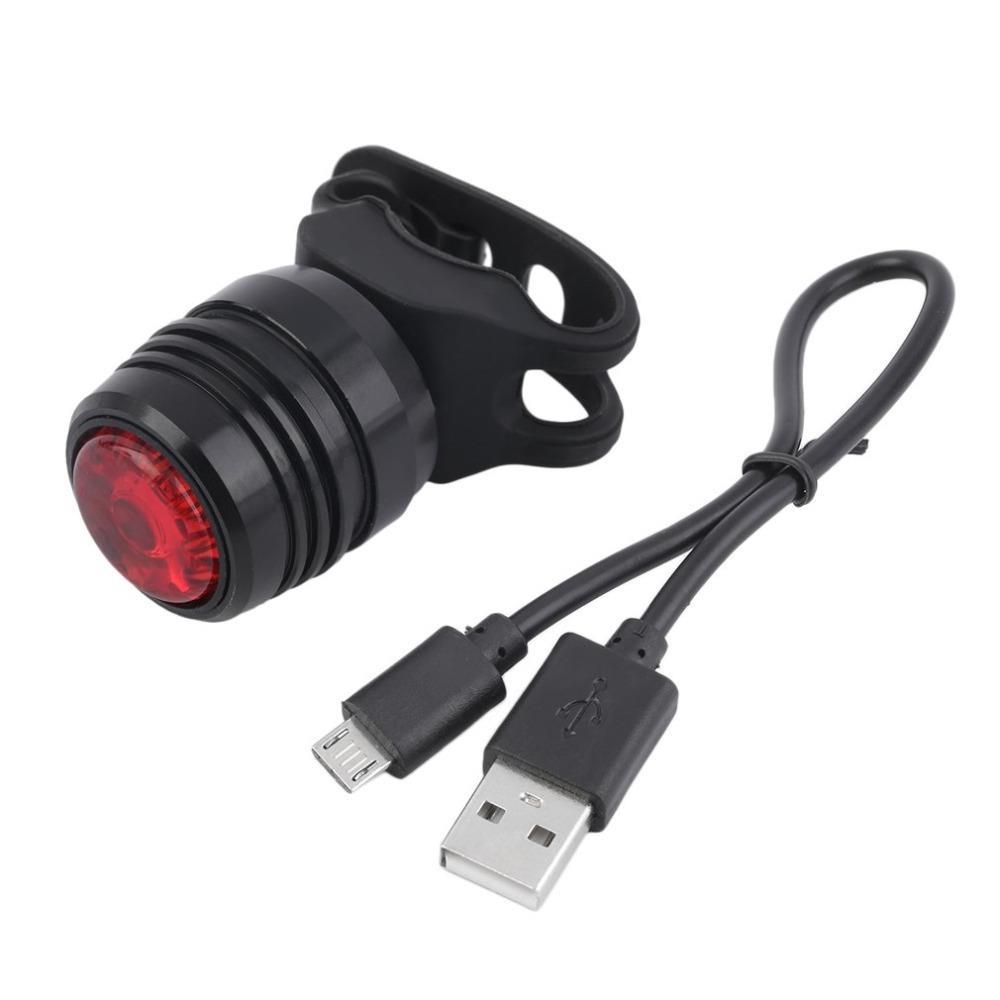 Bisiklet Led Kuyruk İkaz Işık Şarj Edilebilir Dahili Pil Edilebilir USB Kablo 