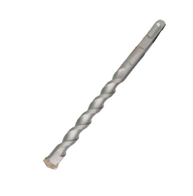 Kare DSS+ Sap Çift Flüt S2 Darbeli Beton Delme Matkap Uç 14x200mm