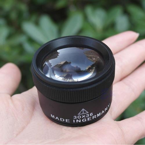 30X36 Optik Metal Büyüteç Çift Cam Zeiss Lens Alman Profesyonel Ürün 