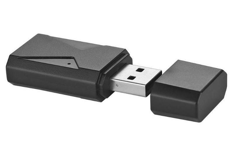 Usb Bt 5.0 Handsfree Kablosuz Verici Alıcı Stereo Ses Adaptörü Dahili Mikrofon Aux 