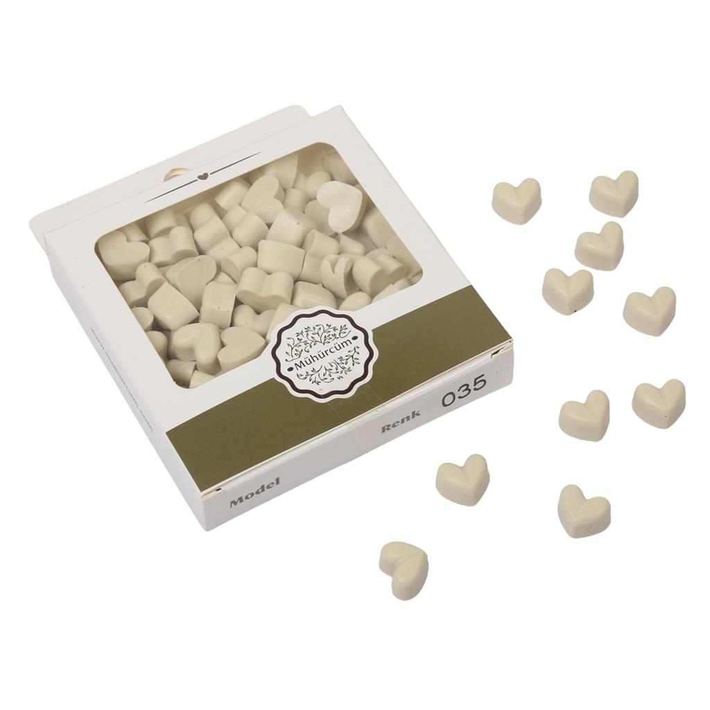 Mühür Mumu Eritme Kalp Boncuk Paket Model No: 35 BETONİT KİL