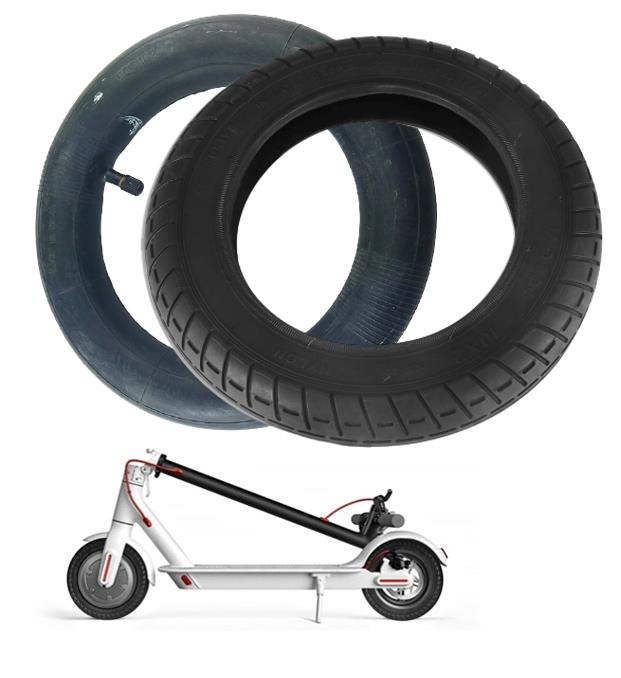 M365/Pro Elektrikli Scooter İçin Modifiye 10 İnç Dış/İç Lastik Set