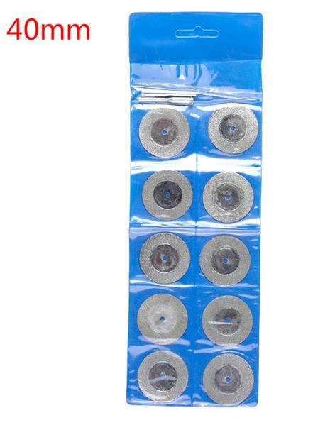 Dremel ve Döner Cihazlar için 40mm Dairesel Kesme Aşındırıcı Elmas Disk   
