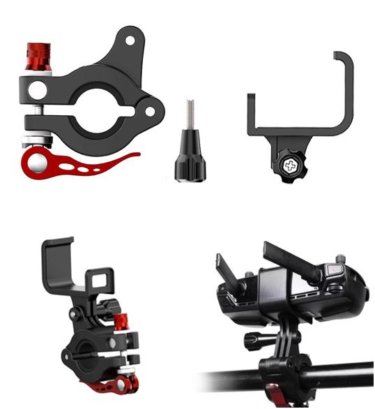 DJI Spark Kumanda Motor Bisiklet Tutucu CNC Gidona Monte 