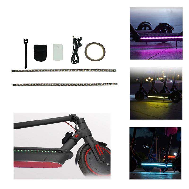 M365 M365 Pro Elektrikli Scooter İçin Dekoratif Alt RGB Led Işık