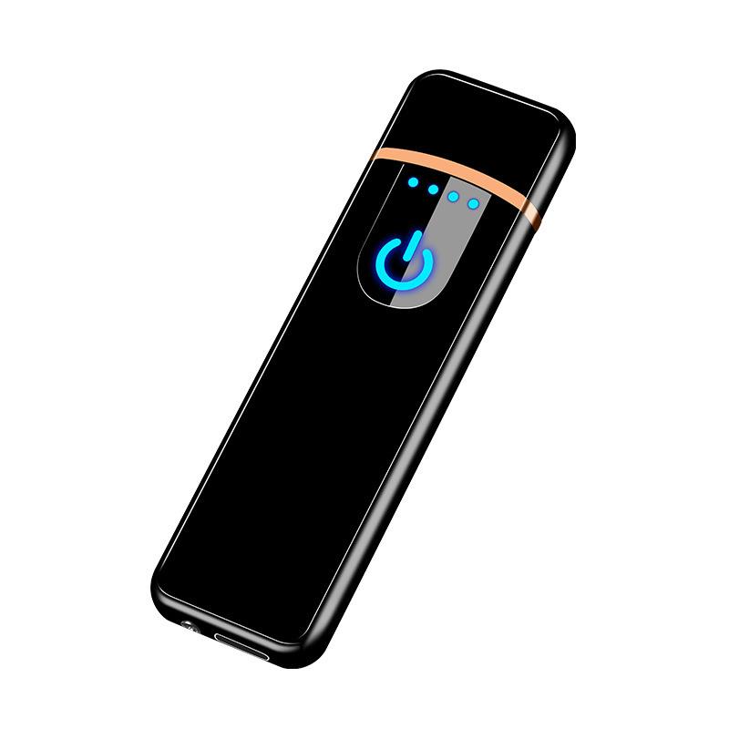 Alevsiz Tesla Çakmak Dokunmatik Ateşleme Sensörlü USB Şarjlı Anti Rüzgar 