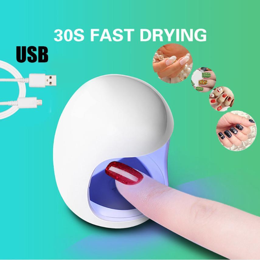 9W UV USB Mini Jel Tırnak Kurutucu Bakım Lamba PC ve ABS