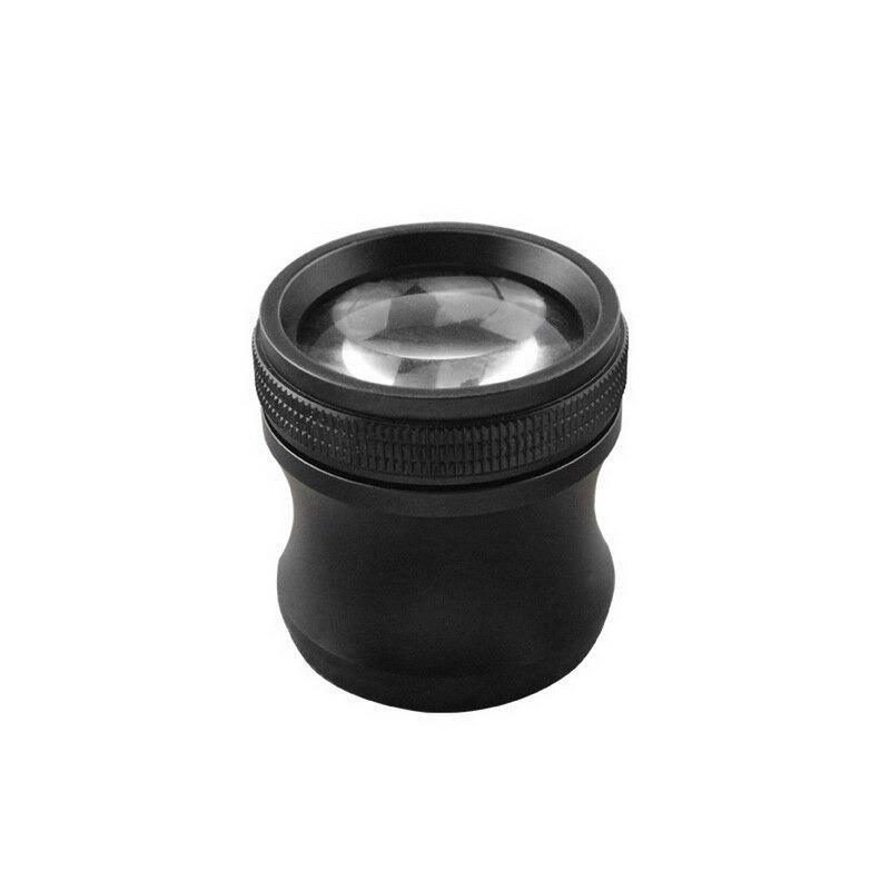 20X Kuyumcu Göz Büyüteç Alüminyum Kasa Lens 20x40 Takı Elmas