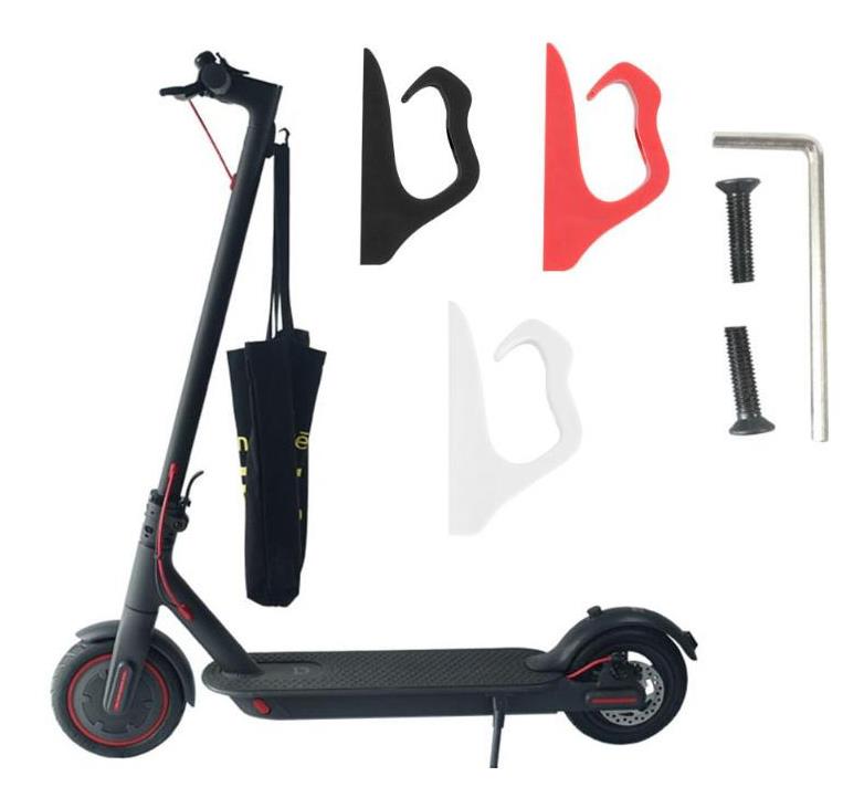 M365/Pro Ninebot Scooter için Kavisli Ön Kanca Askısı 70 Kg Yük