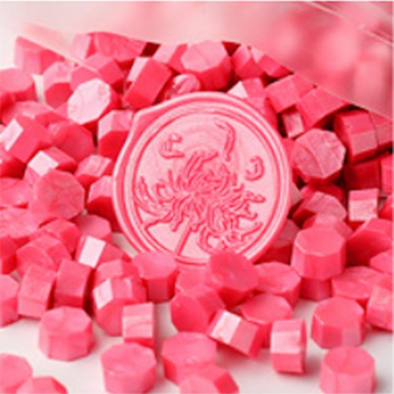 Mühür Mumu 100 Davetiye İçin 300 Boncuk Model: 27 Pembe Rüya
