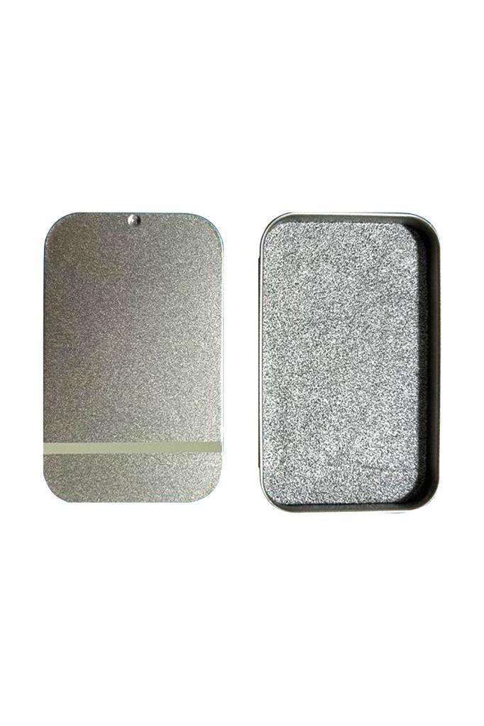Silver Mürekkepli Baskı Pedi Istampa Ofis Boyu 80*50mm Su Bazlı