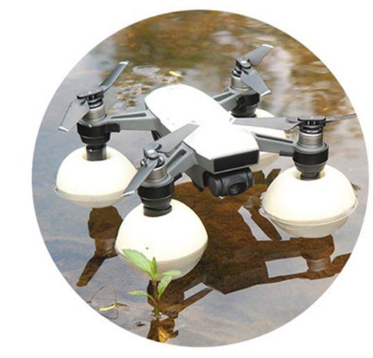 DJI Spark Yüzen Top İniş Takımları Uzatılmış  Güvenli İniş Ayakları Görünmez Koruma