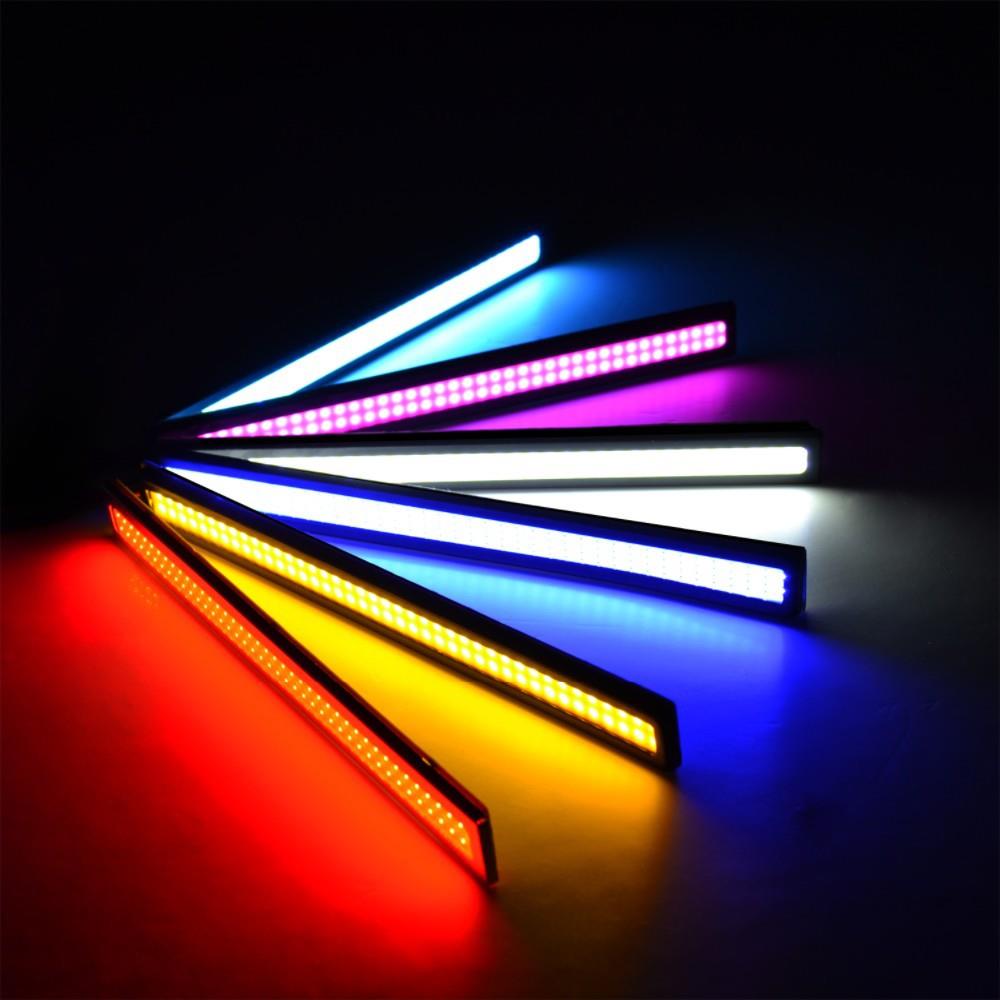 Ultra Parlak Cob Led Gündüz Farları DC 12V 17cm Su geçirmez 2 Adet Set Sis Lamba