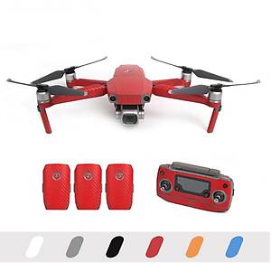 DJI Mavic 2 Zoom PVC Karbon Desenli Full Body ��kartma Seti